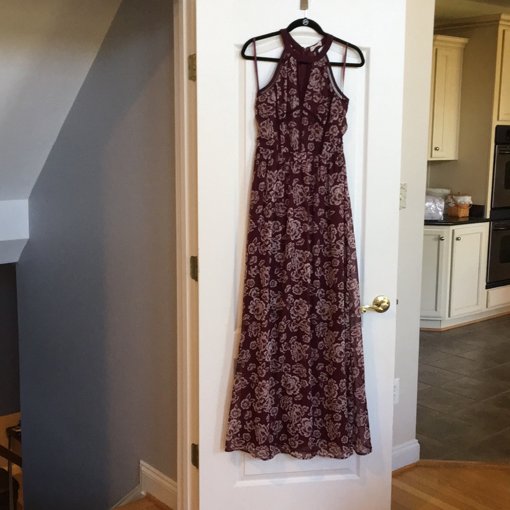 Burgundy Altar’d State Dress